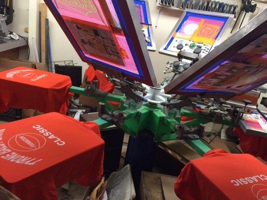 Screen printing service available  Fast turnaround