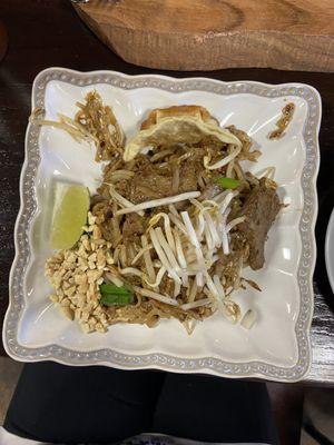 Beef Pad Thai