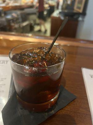 Cold brew old fashioned