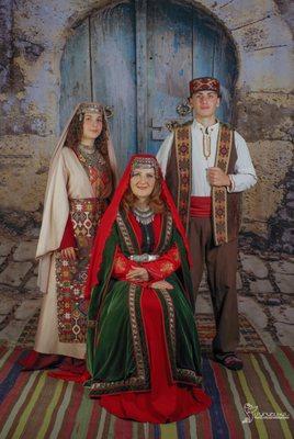 My Family picture in our Armenian customs