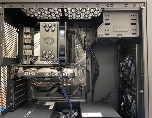 Entry Level Gaming Build Inside