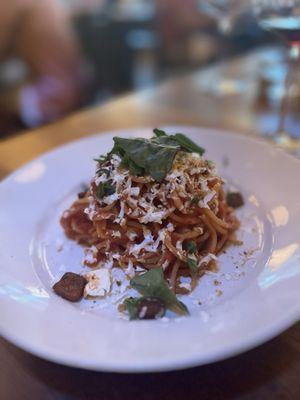 Spaghetti w/Eggplant