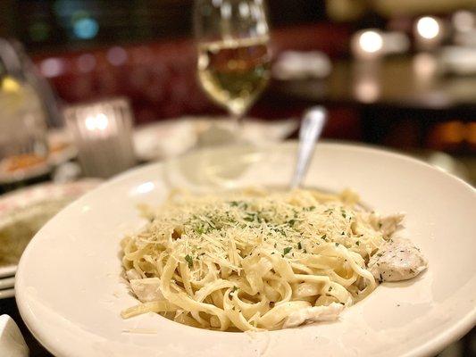 Fettuccine Alfredo with Chicken