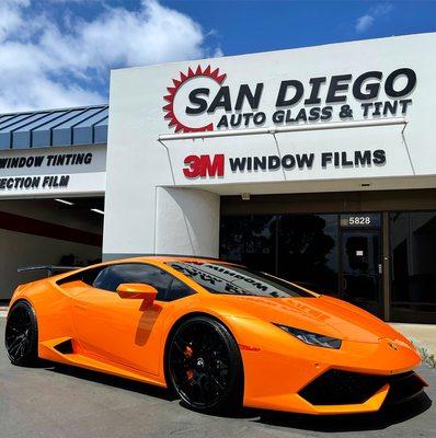 Lamborghini Huracan in 3M Crystalline