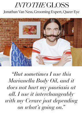 JVN talking about our Body Oil on Into The Gloss