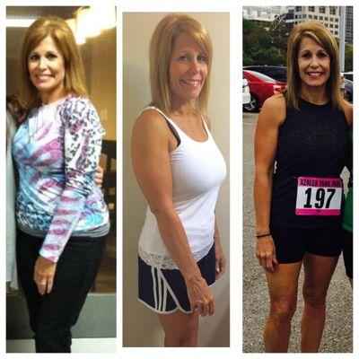 Client's journey through total body transformation!