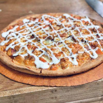 Chicken Ranch pizza