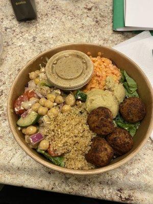 New Mediterranean eggplant bowl