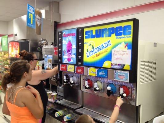 Free 7-Eleven Slurpie day.