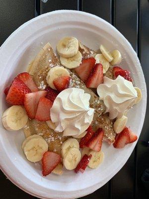 Strawberry-Banana Crepe