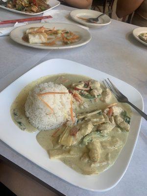 Green Curry Chicken