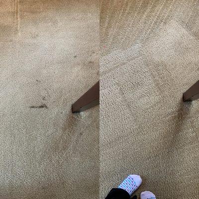 Side By Side Stain Removal