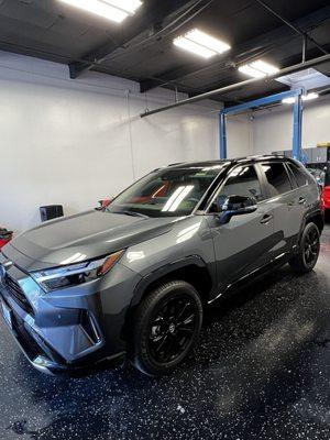 2024 Toyota Rav 4 XSE + upgraded technology package: + tints from Bay Radio and Alarm