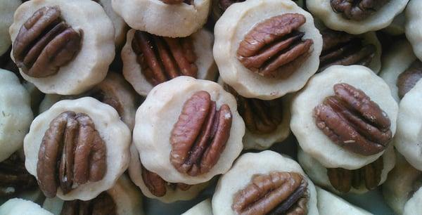 We also do speciality items such as these Pecan Cookies