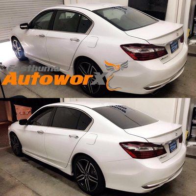 2017 Honda Accord Windows Tinted 5% back Windows 35% front windows