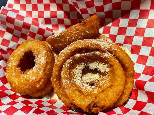 Onion Rings w Parmesan