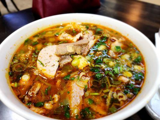 Bún Bò Huế, or Hue Beef Noodle Soup