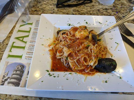 Spaghetti fruit di mare