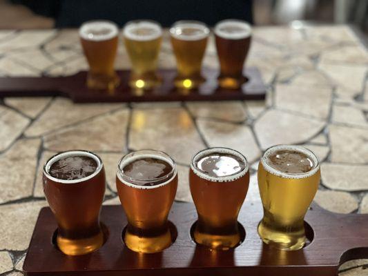 Flight of beer, yes please!