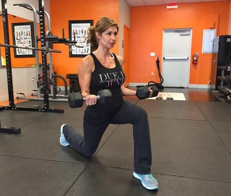 Local 10 meteorologist Julie Durda is 7 months pregnant and still training four times per week!