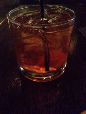 The old fashion bullet Bourbon hard to beat.