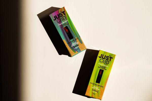 JustCBD Full Spectrum cartridges