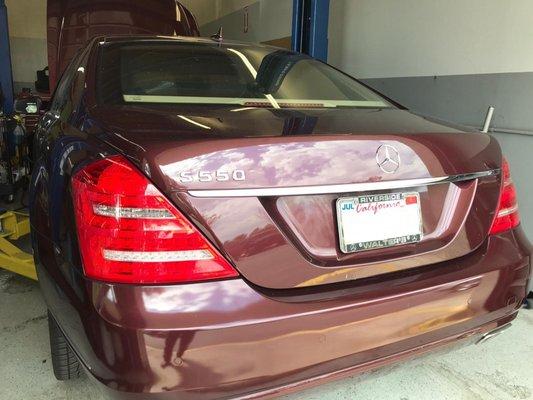 2010 Mercedes Benz S550