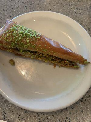 Pistachio baklava