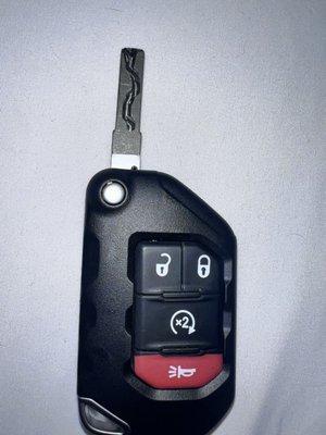 JEEP REPLACEMENT KEY FOB