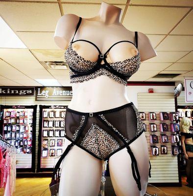 New, sexy lingerie delivered regularly.  Large selection of styles & sizes available.