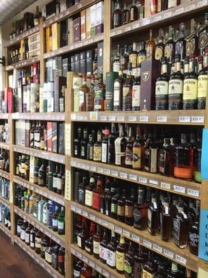 Our selection of Whiskey, Bourbons and Scotches is growing!!