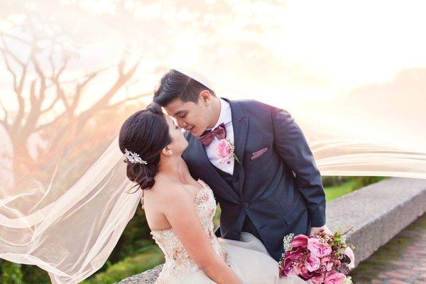 Amazing destination wedding in the Philippines at Taal Vista Resort!