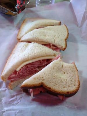 GIANT ham sammich