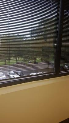 View outside of patient room