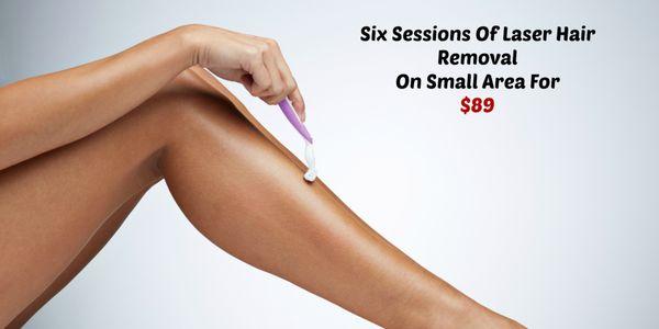 Call me at 512-291-2912 to set up an appointment for your laser hair removal.