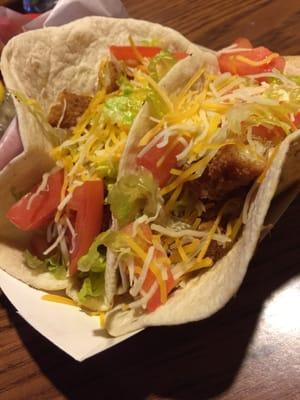 Awesome fish tacos