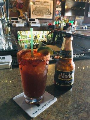 Try your next michelada with negra Modelo and thank me later.