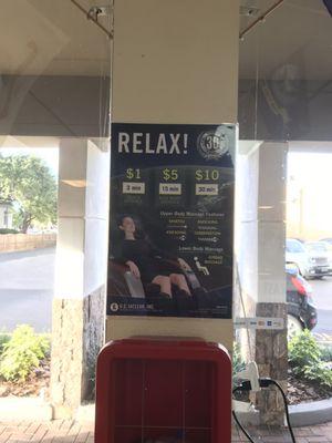 Price of massage chairs