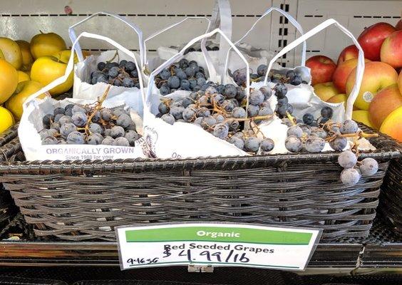 Los Alamos Cooperative Market concord grapes