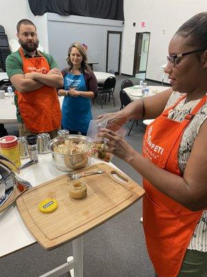 Cooking classes are AWESOME!!