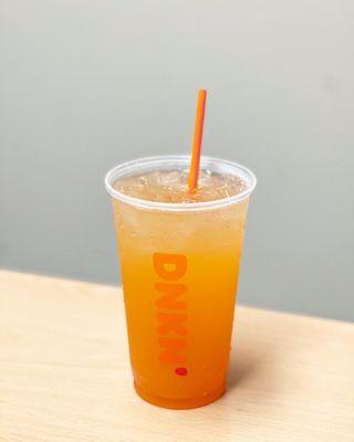 Dunkin' Refreshers Peach Passion Fruit