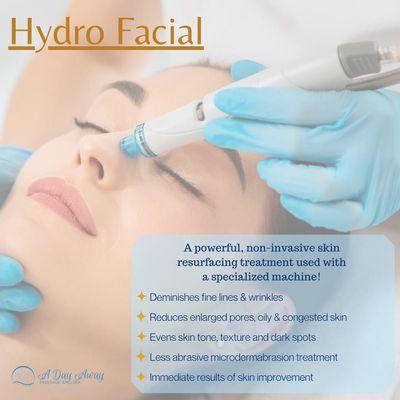 New Hydro Facial!