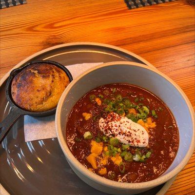 Cornbread chilli