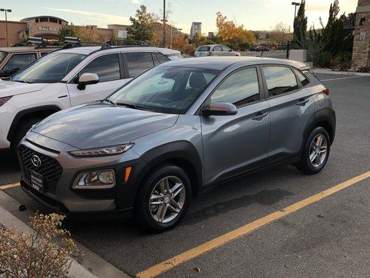 My new to me Hyundai Kona!