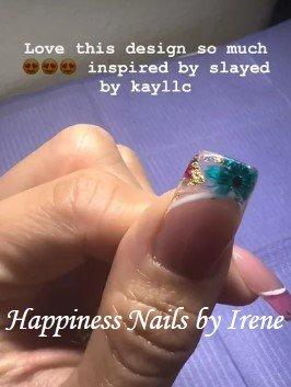 Happiness Nails by Irene