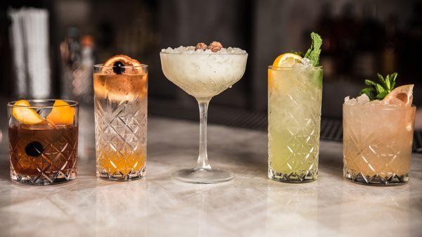 The variety of cocktails offered are refreshing at Scotch 80 Prime.