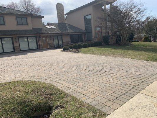 Beautiful Brick driveway