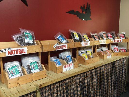 Lots of jerky choices!