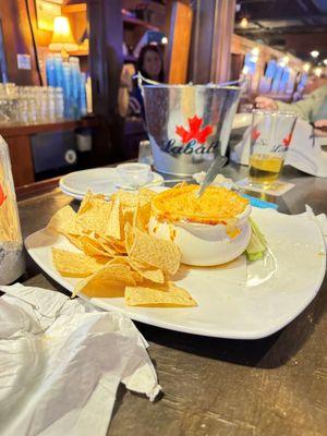 Bucket of Beer $20 and Buffalo Chicken Wing Dip