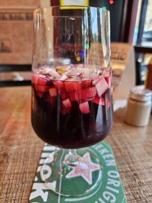 Red Sangria $5.00 (Happy Hour price)